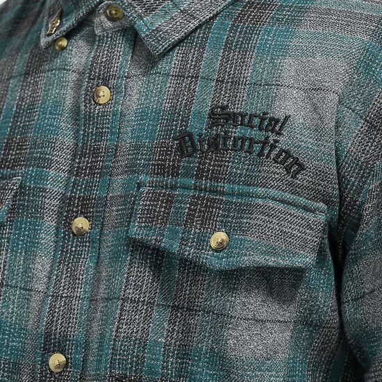 Bad Luck Button Up Flannel (M)