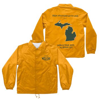Michigan With Love Coaches Jacket
