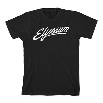 Elysium Script T-Shirt (Black)