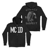 Vulture Zip Up Hoodie